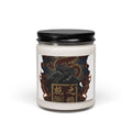 Dragon Crest Soy Candle — 9oz Scented Jar Candle with Asian-Inspired Label
