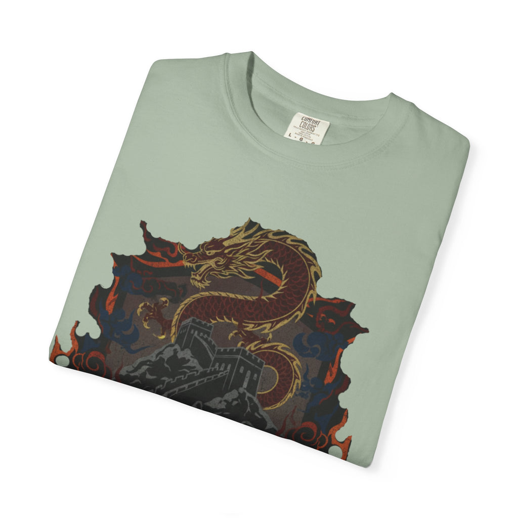 Dragon Crest T-Shirt — Asian Mythic Serpent Graphic Tee