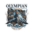 Olympian Heritage Zeus Sticker — Mythology Laptop Decal