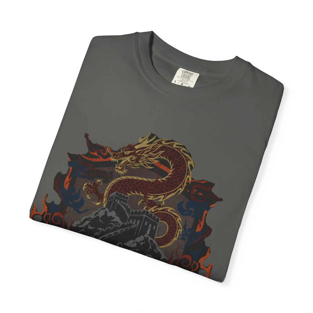 Dragon Crest T-Shirt — Asian Mythic Serpent Graphic Tee