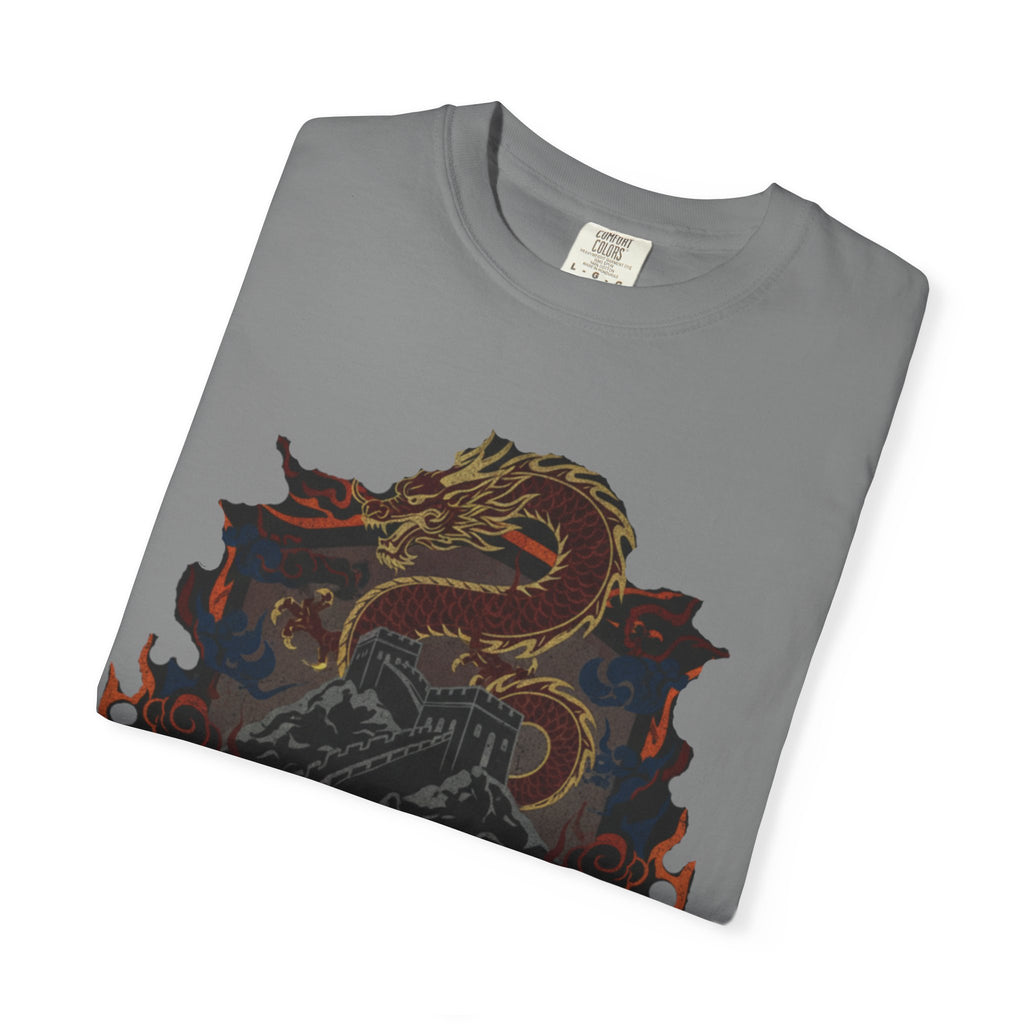 Dragon Crest T-Shirt — Asian Mythic Serpent Graphic Tee