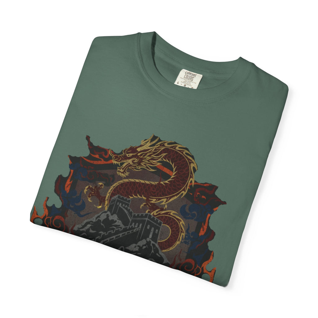 Dragon Crest T-Shirt — Asian Mythic Serpent Graphic Tee