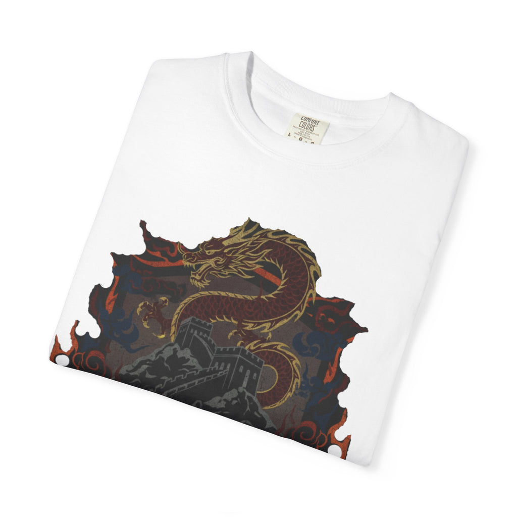 Dragon Crest T-Shirt — Asian Mythic Serpent Graphic Tee