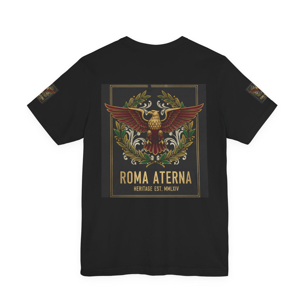Roma Aeterna Eagle Tee – Vintage Roman Heritage Graphic T-Shirt