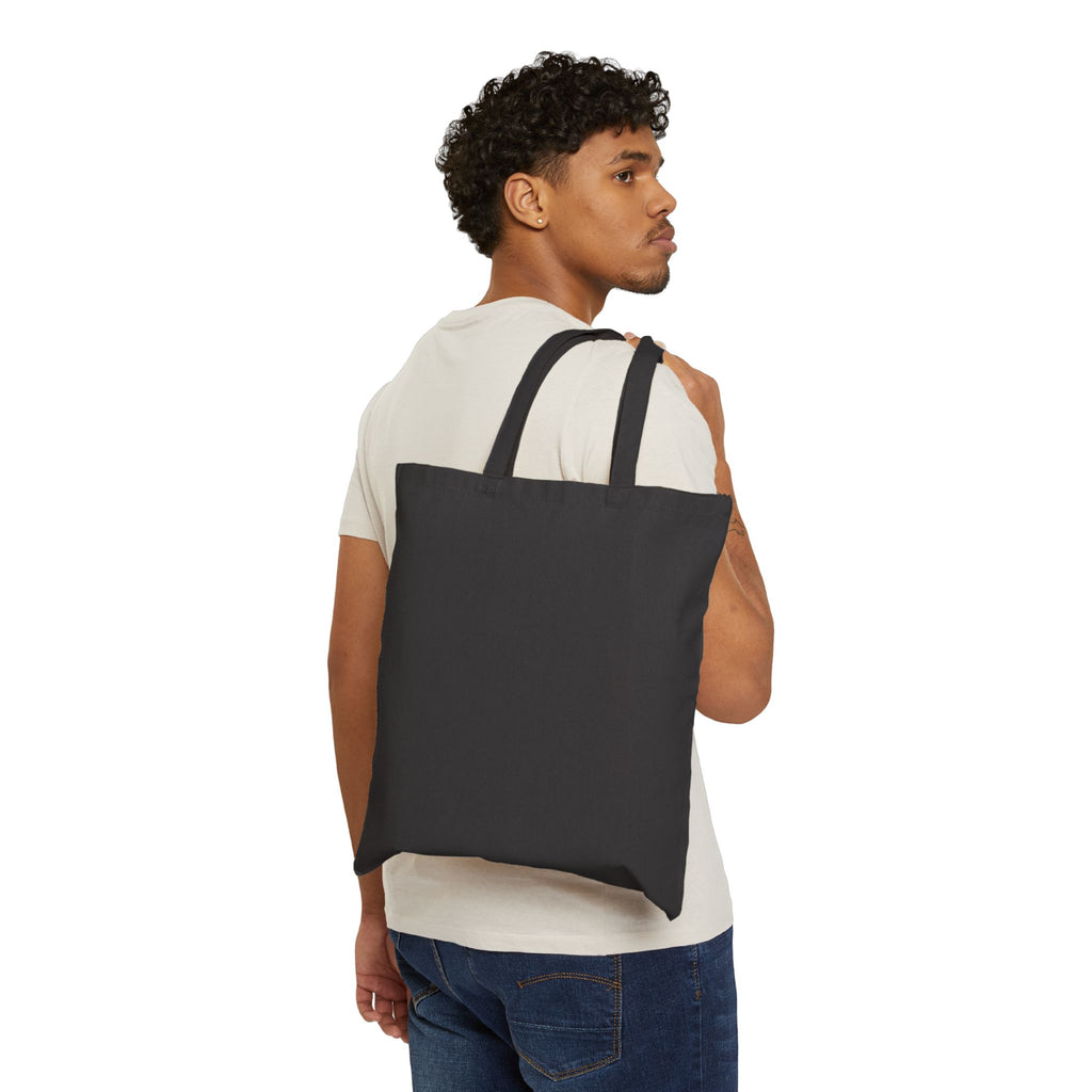 Dragon Crest Canvas Tote Bag — Vintage Asian-Inspired Dragon Design